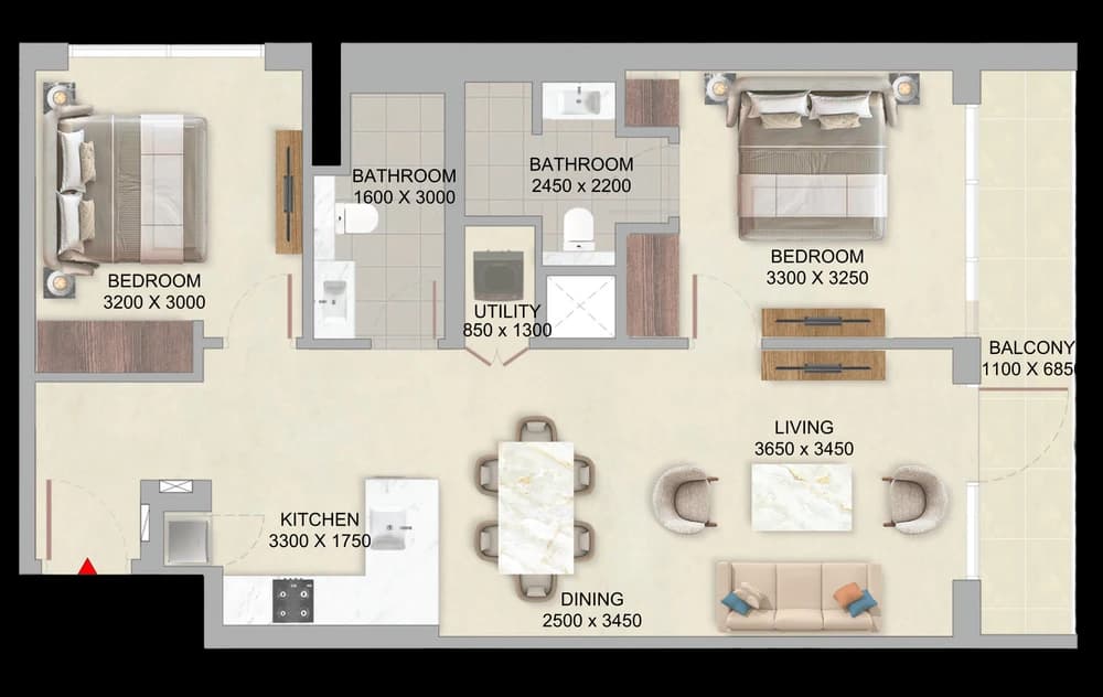 2 dorm. · Tipo A